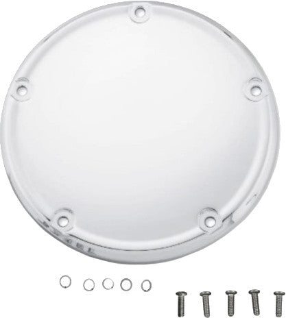 HardDrive chrome smooth derby cover — M8 Softail