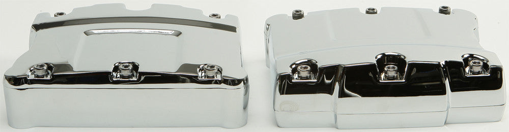 HardDrive chrome rocker cover pair — Twin Cam