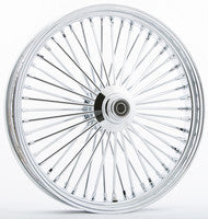 HD chrome 48-spoke 21x3.5 front SD · WG hub; 3/4-inch axle