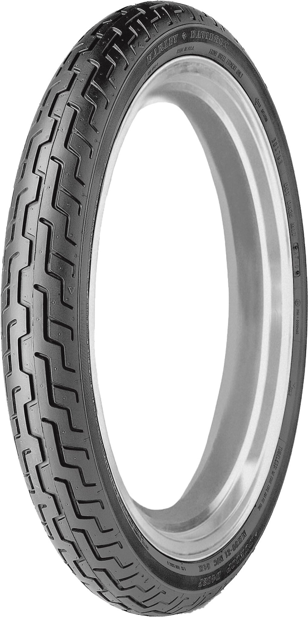 Dunlop D402F Front Blackwall Tire, MH90-21 54H