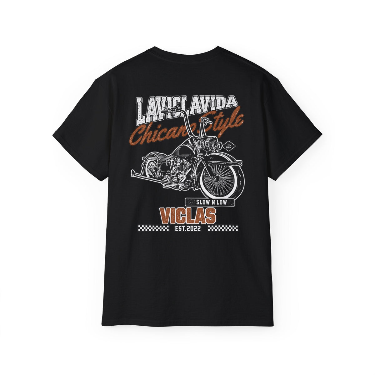 Brown VICLAS - Black Shaka Active Tee design reference