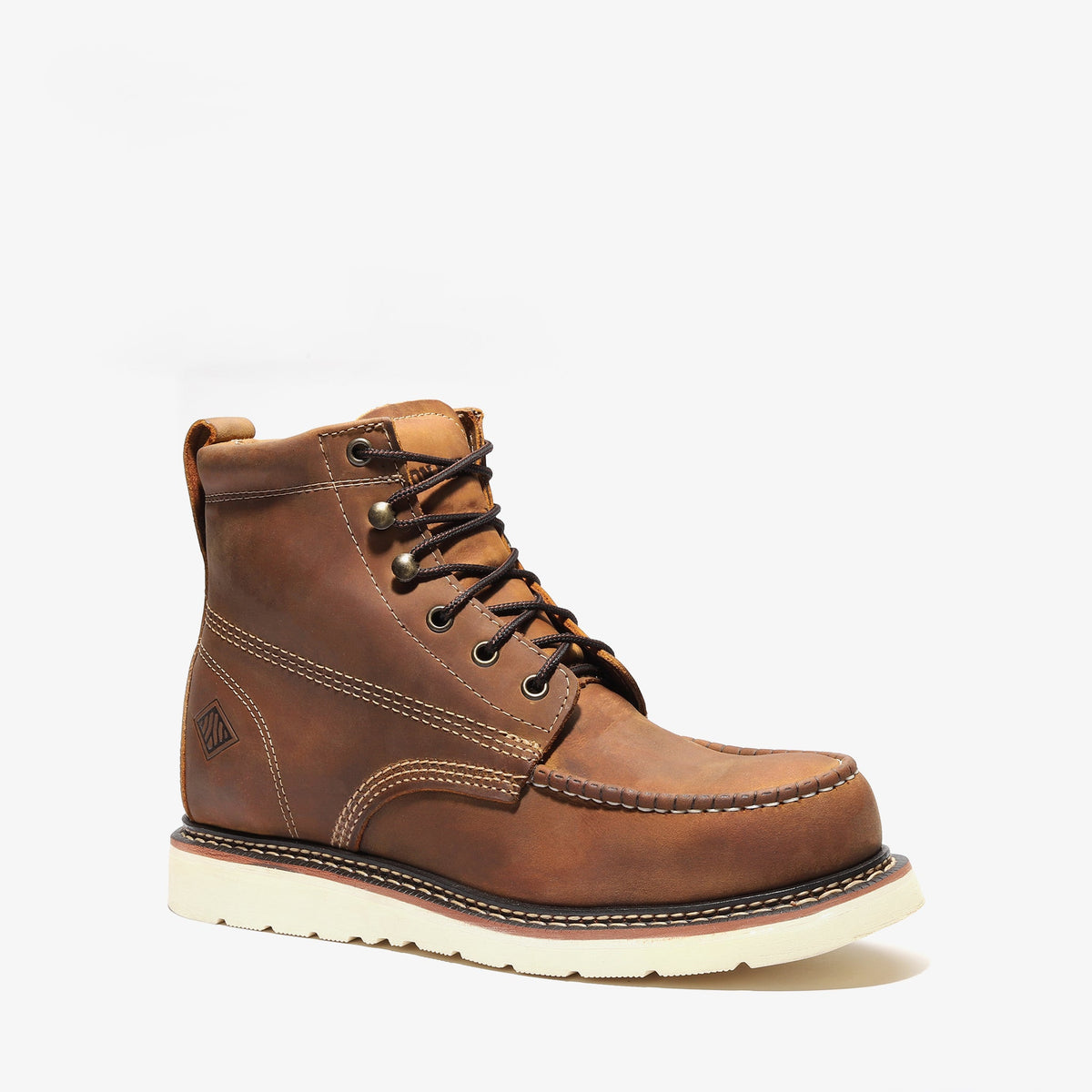 FRONTIER CLASSIC 6" MOC TOE CRAZY BROWN Crazy Brown