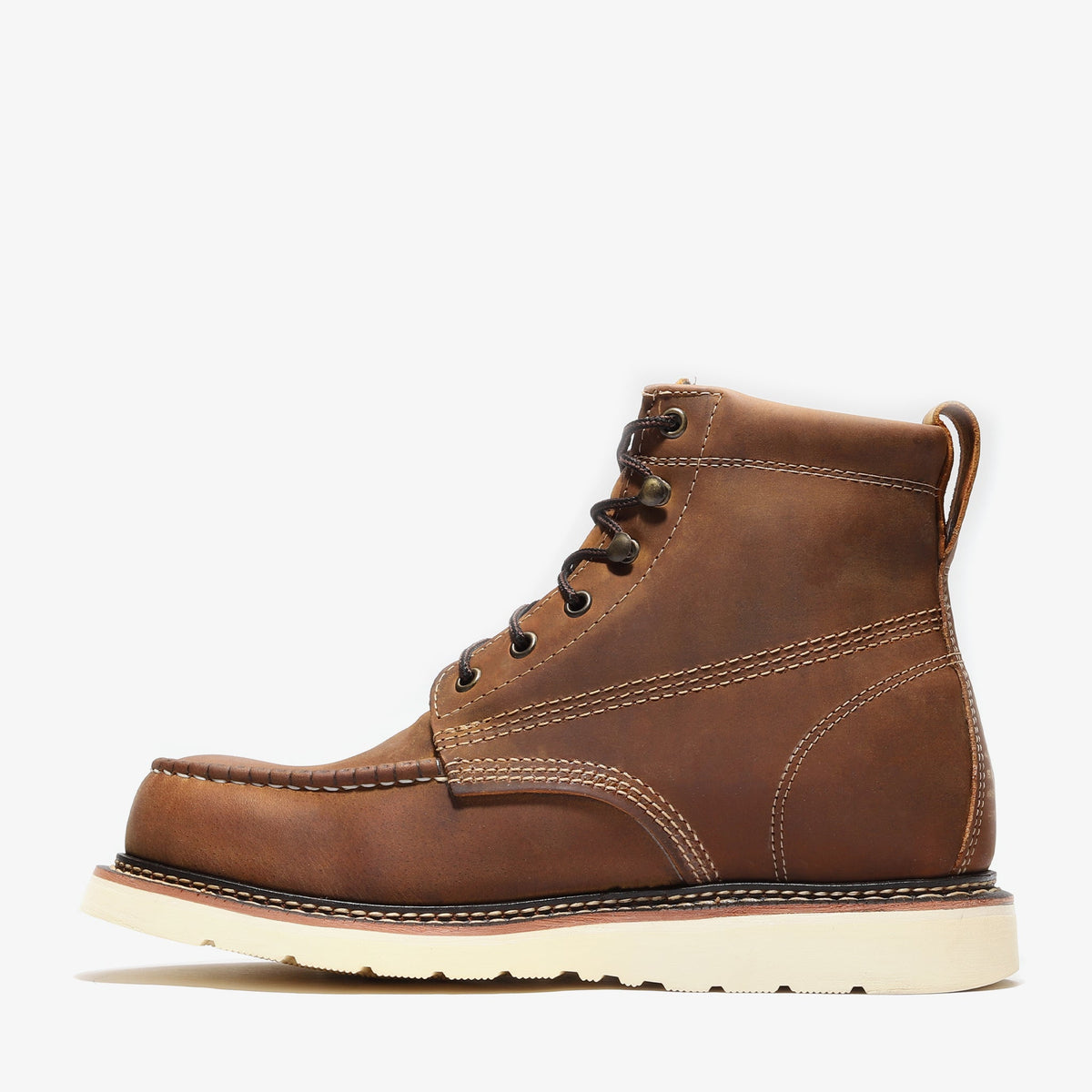 FRONTIER CLASSIC 6" MOC TOE CRAZY BROWN XL Crazy Brown