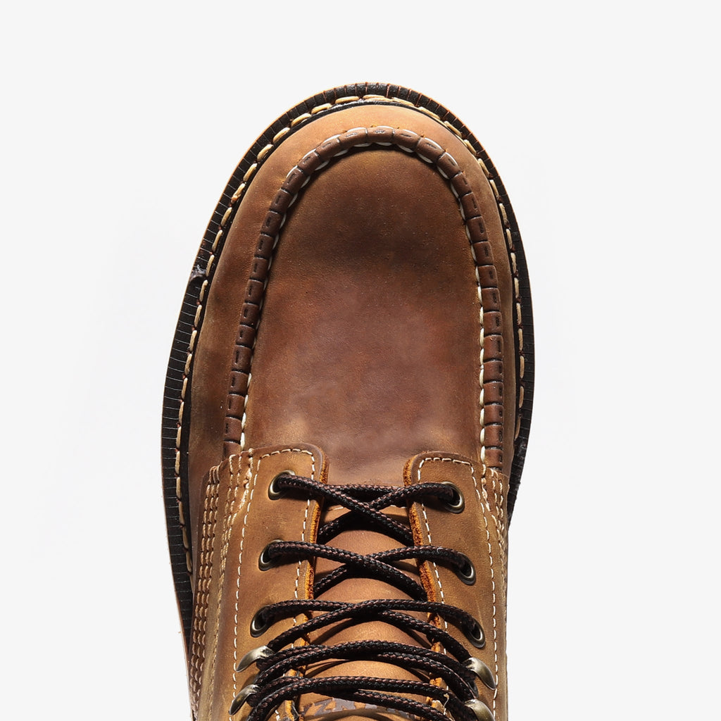 FRONTIER CLASSIC 6" MOC TOE CRAZY BROWN Crazy Brown