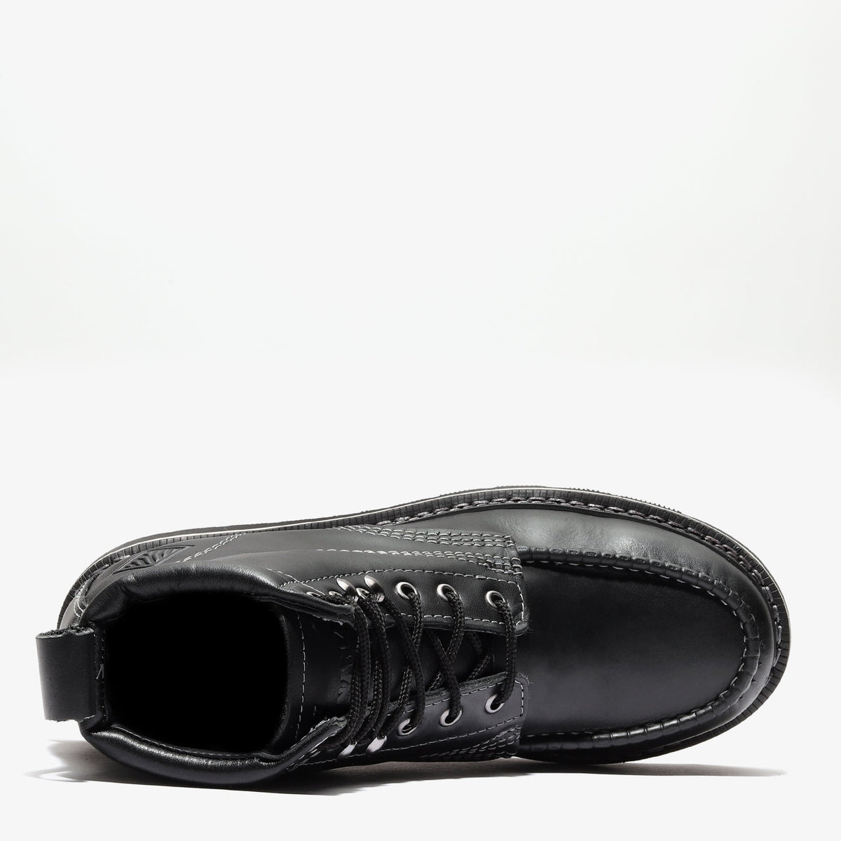 FRONTIER CLASSIC 6" MOC TOE JET BLACK Jet Black