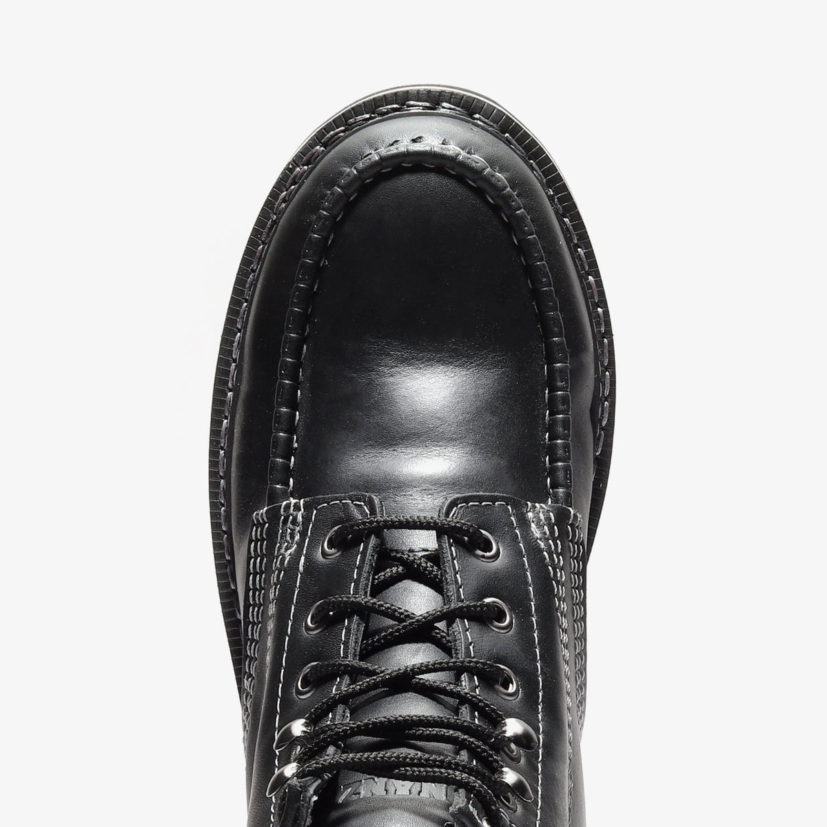 FRONTIER CLASSIC 6" MOC TOE JET BLACK Jet Black