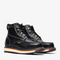 FRONTIER DUAL 6" MOC TOE (STEEL TOE) Black