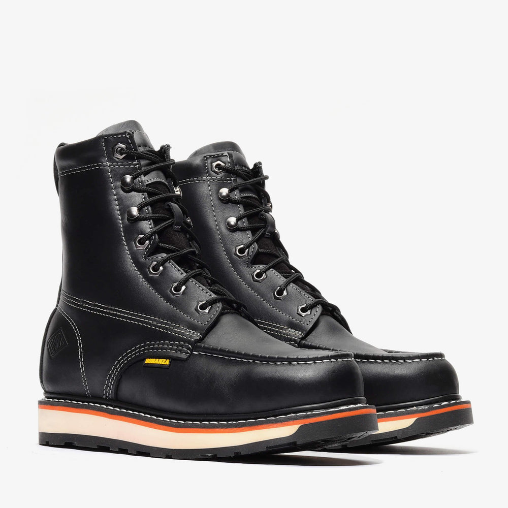 FRONTIER DUAL 8" MOC TOE — Black