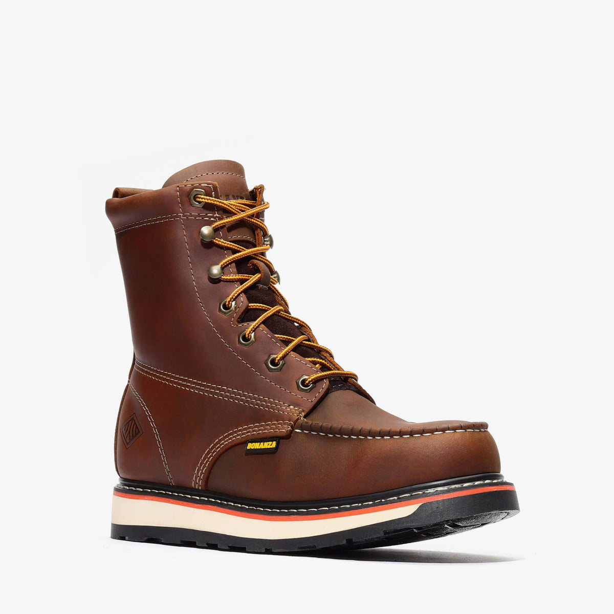 FRONTIER DUAL 8" MOC TOE Crazy Brown