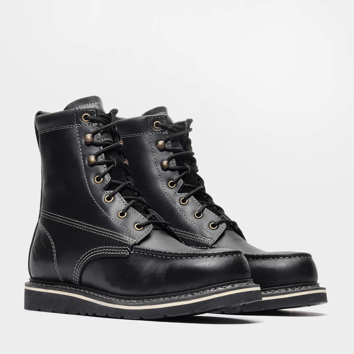 FRONTIER CLASSIC 8" MOC TOE Jet Black