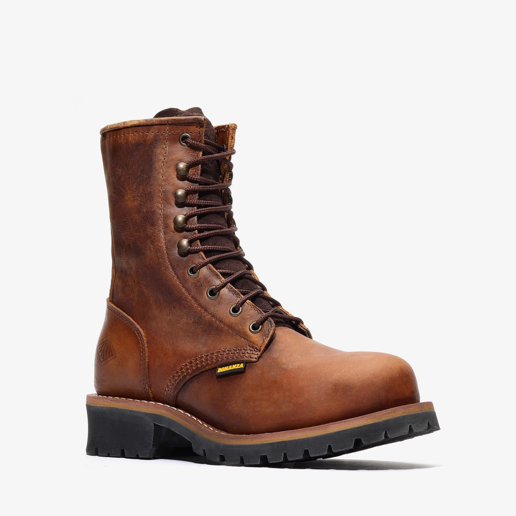 SIERRA 9" LOGGER (STEEL TOE) Brown