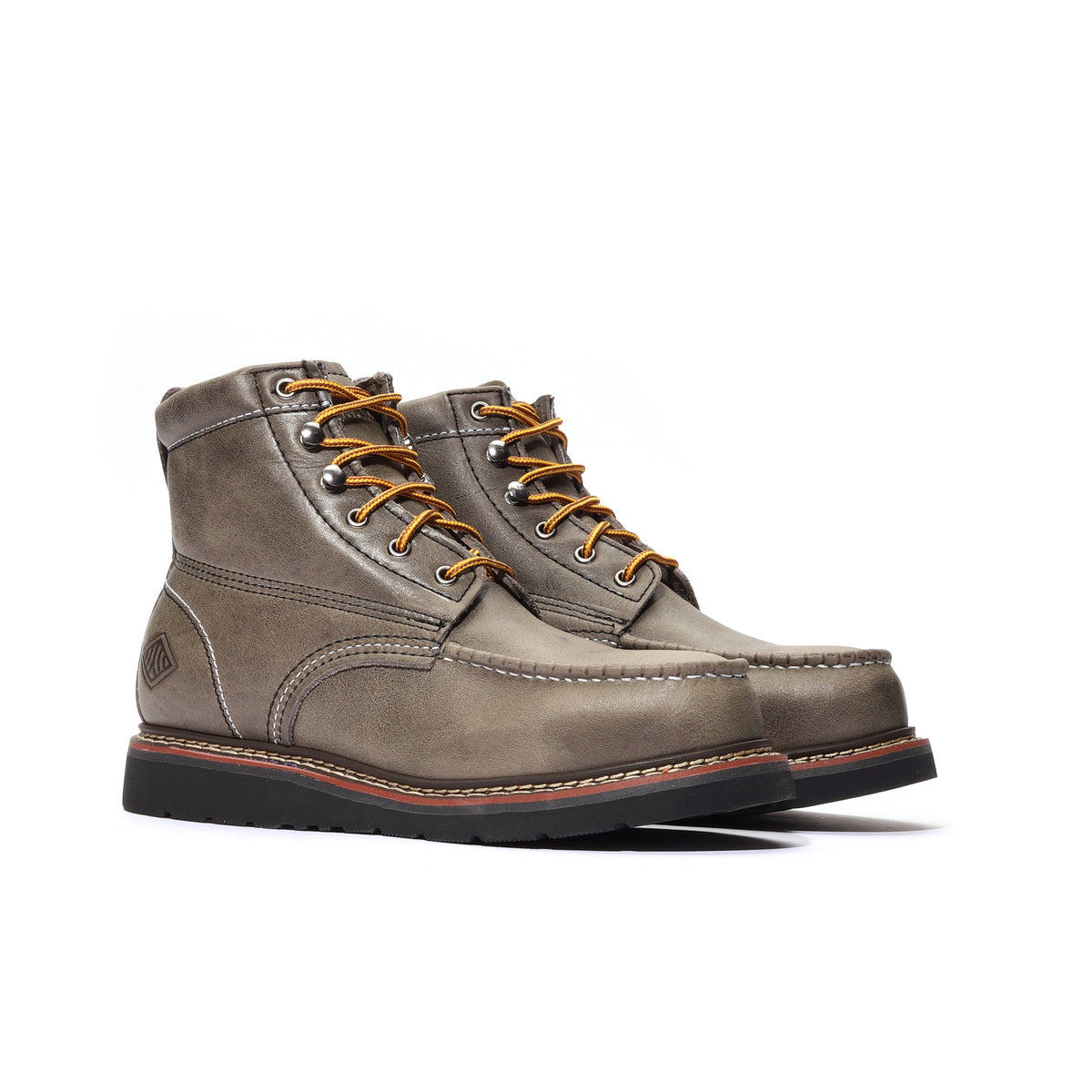 FRONTIER CLASSIC 6" MOC TOE STONE GREY Stone Grey