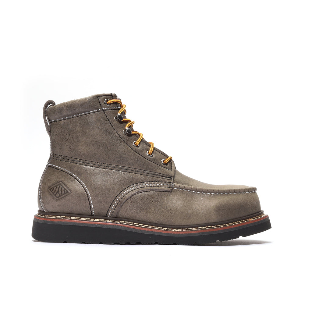 FRONTIER CLASSIC 6" MOC TOE STONE GREY Stone Grey