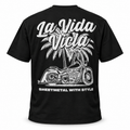 La Vida Vicla x Klock Werks - Black Tee