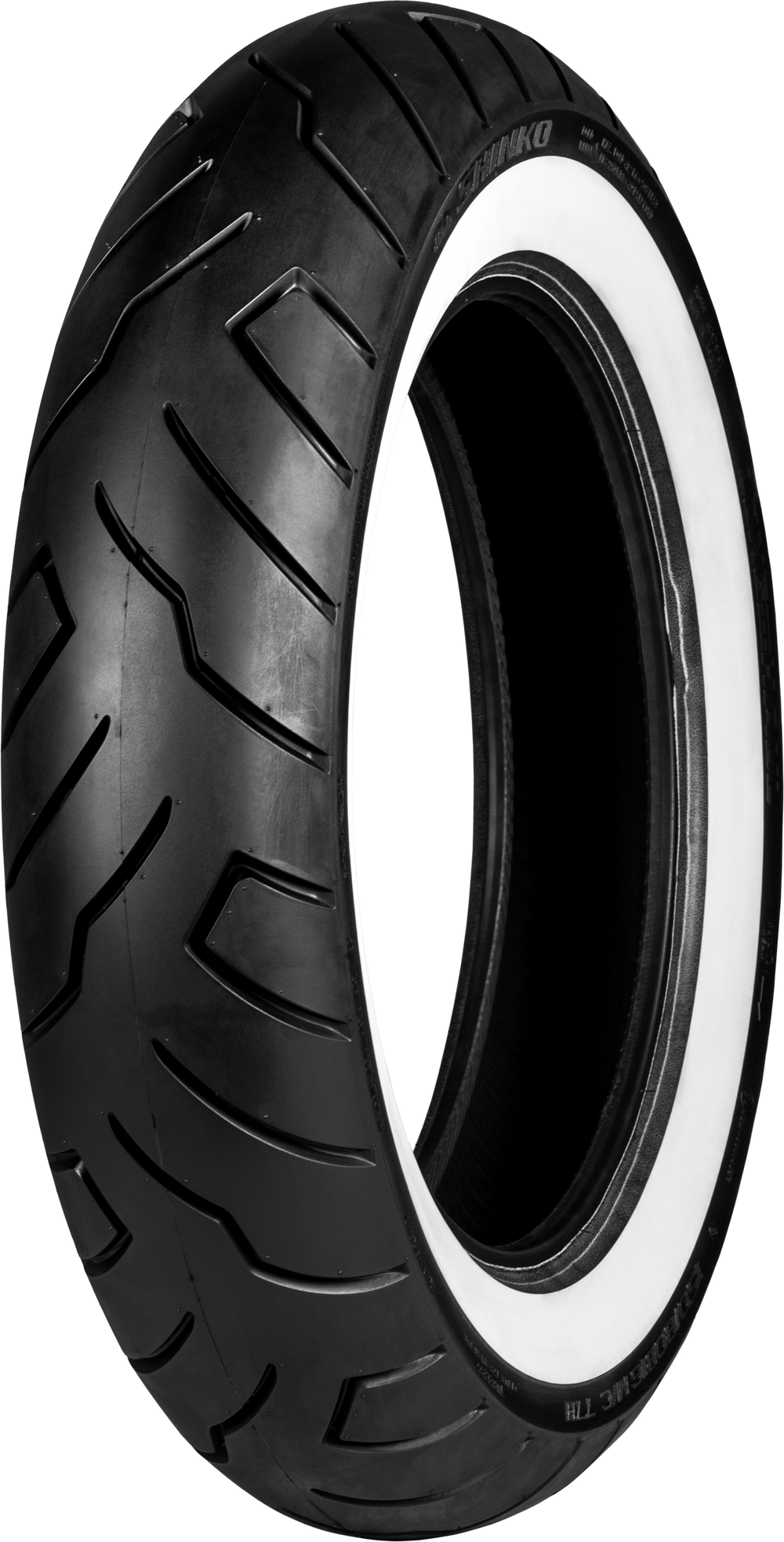 Shinko SR999 whitewall rear, 180/60-16