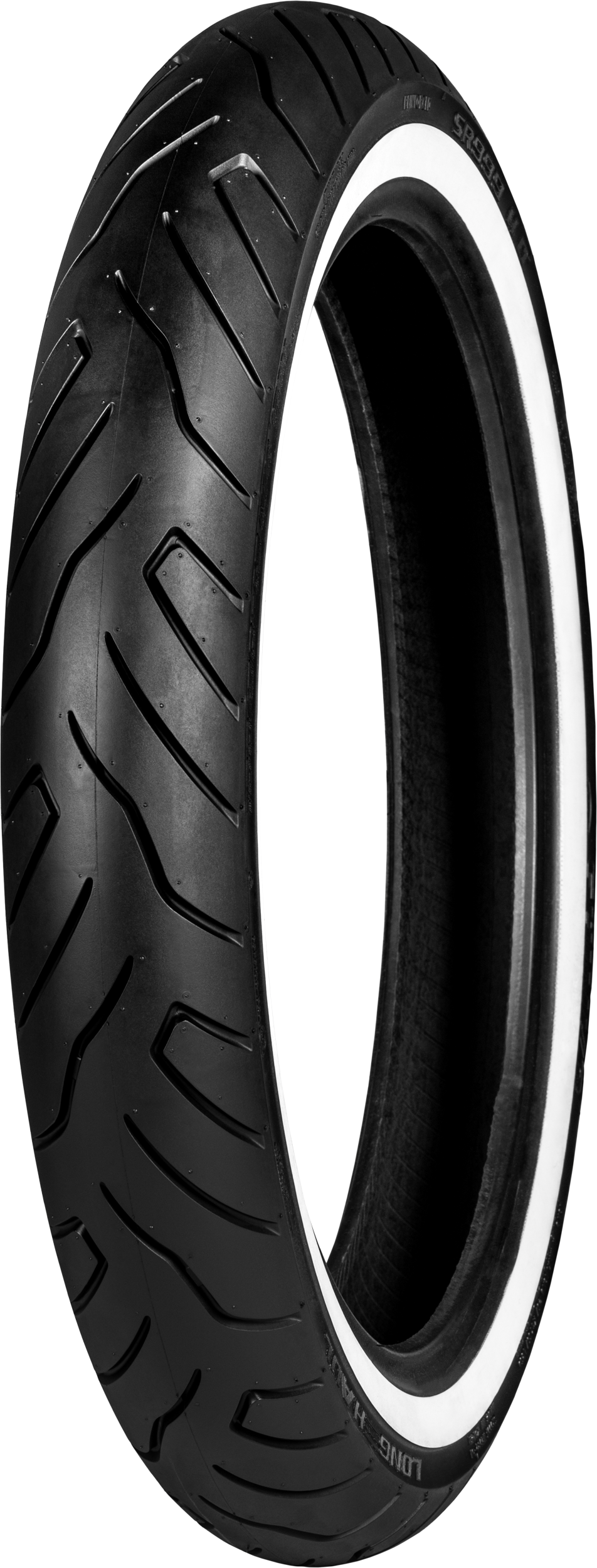 Shinko SR999 Long Haul Whitewall Front Tire, 120/70B21
