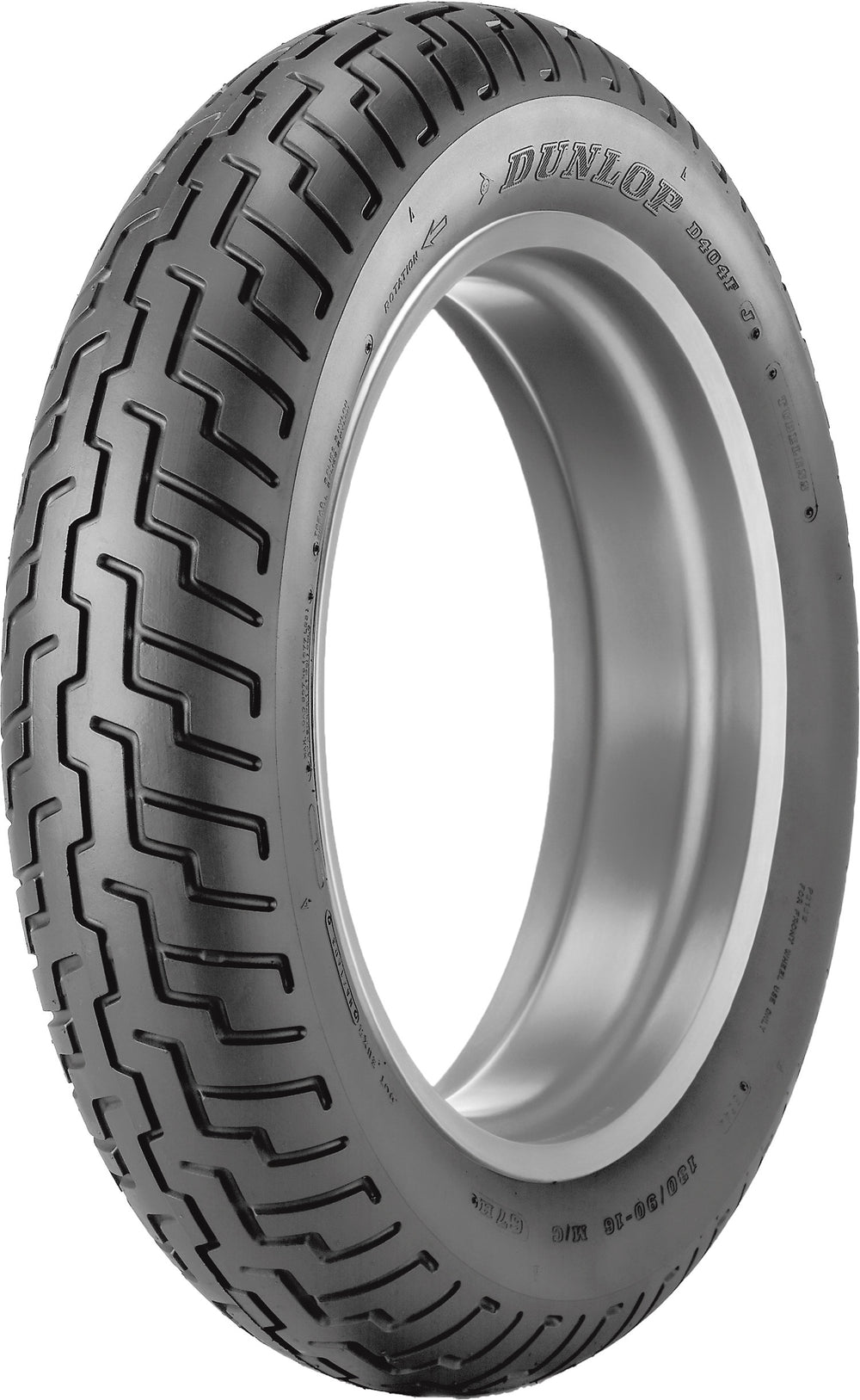 Dunlop D404 Whitewall Front Tire, 150/80-16