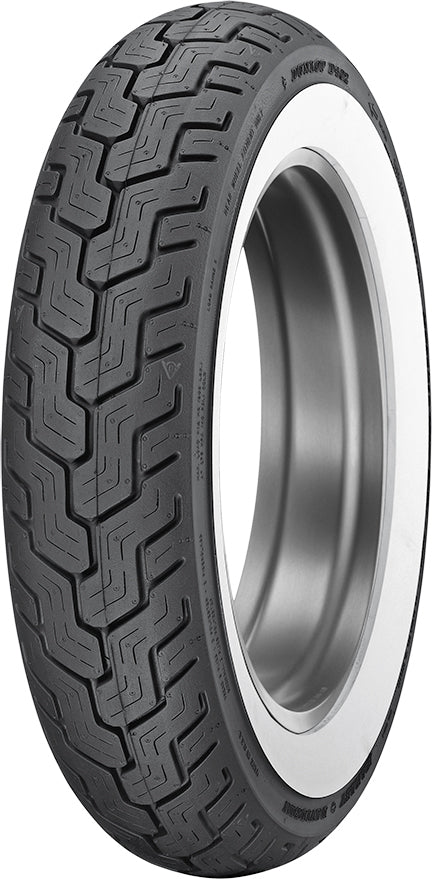 Dunlop D402 Whitewall Rear Tire, MU85B16
